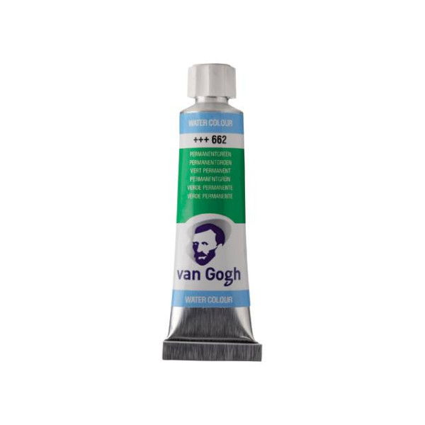 WATERCOLOUR VAN GOGH 10ML 662 PERM.GREEN