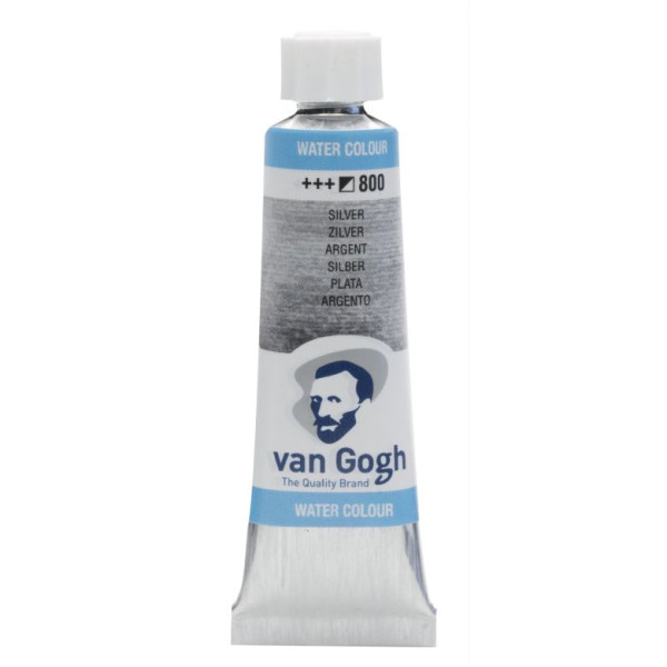 WATERCOLOUR VAN GOGH 10ML 800 SILVER