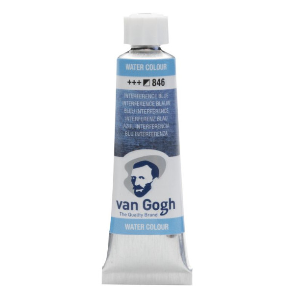 WATERCOLOUR VAN GOGH 10ML 846 INTERFERENCE BLUE