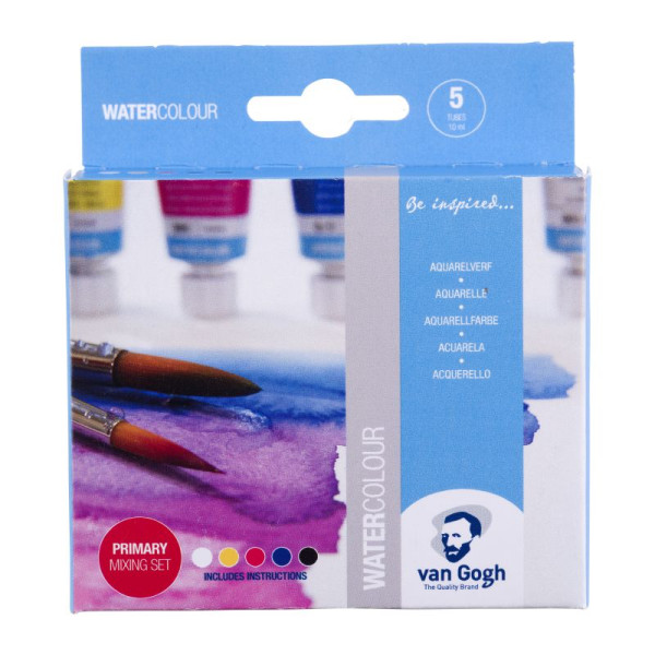 ΣΕΤ WATER COLOUR 5X10ML VAN GOGH SET PRIMARY