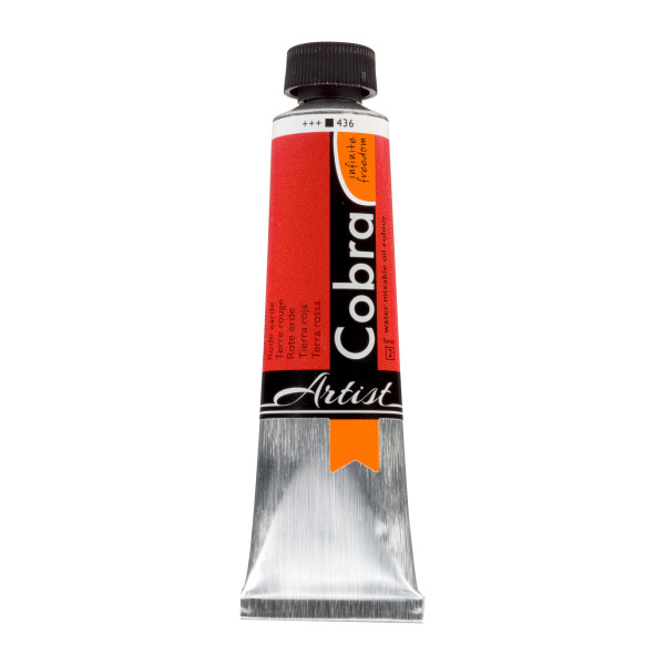 ΛΑΔΙ COBRA  40ML 436  RED EARTH  WATER-MIXABLE OIL