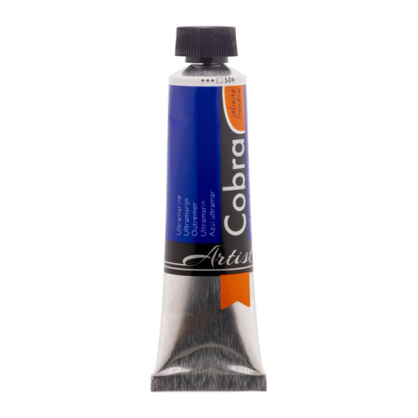 ΛΑΔΙ COBRA 40ML 504 ULTRAMARINE  WATER-MIXABLE OIL