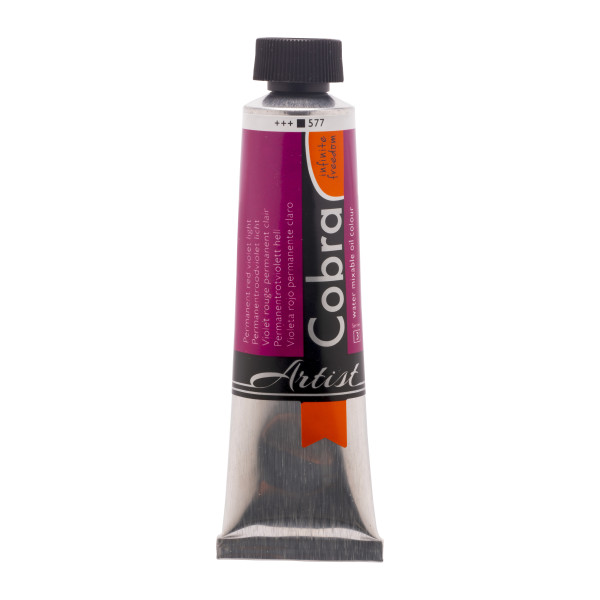 ΛΑΔΙ COBRA  40ML 577  P.RED VIOLET LT  WATER-MIXABLE OIL