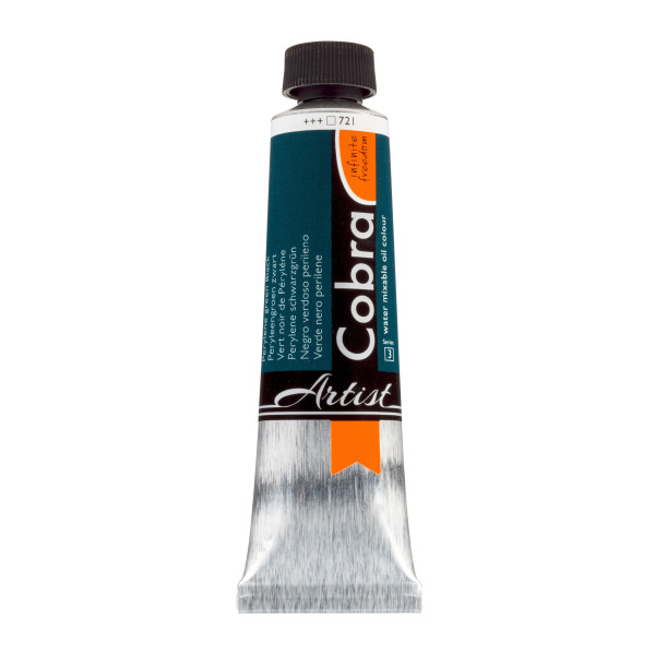 ΛΑΔΙ COBRA  40ML 721  PERYL.GRN.BLACK  WATER-MIXABLE OIL
