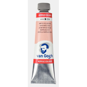 ΑΚΡΥΛΙΚΟ VAN GOGH 40ML 224 NAPLES YELLOW RED