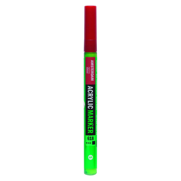 ΜΑΡΚΑΔΟΡΟΣ ΑΚΡΥΛΙΚΟΣ AMSTERDAM 2mm 618 Permanent Green Light SW