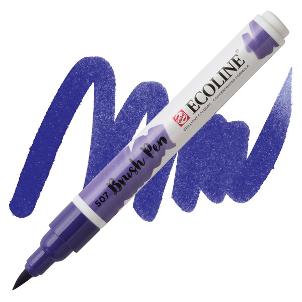 ECOLINE ROYAL TALENS BRUSHPEN 507 Ultramarine Violet