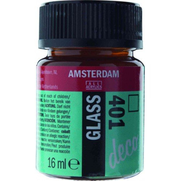 ΧΡΩΜΑ AMSTERDAM GLASS 401 Light Brown 16ml