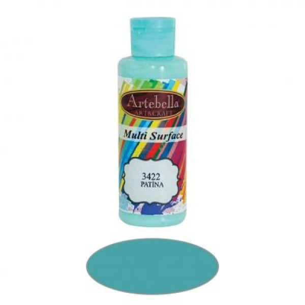 ΑΚΡΥΛΙΚΟ MULTISURFACE No 3422 ΠΑΤΙΝΑ ΜΠΛΕ 130CC ARTEBELLA