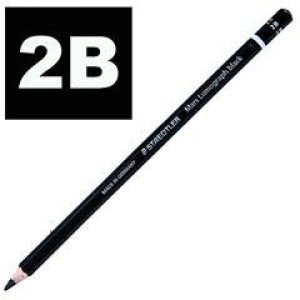 ΜΟΛΥΒΙ ΣΧΕΔΙΟΥ LUMOGRAPH BLACK PENCIL 100B-2B STAEDTLER