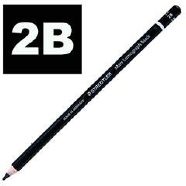 ΜΟΛΥΒΙ ΣΧΕΔΙΟΥ LUMOGRAPH BLACK PENCIL 100B-2B STAEDTLER