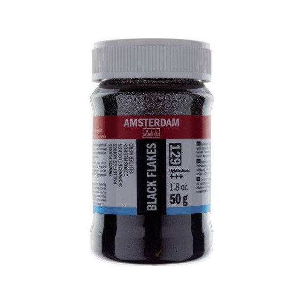 ΝΙΦΑΔΕΣ GLITTER AMSTERDAM 50g ΜΑΥΡΟ