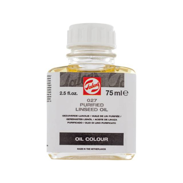 ΛΙΝΕΛΑΙΟ 75ML LINSEED OIL PURIFIED 027 TALENS