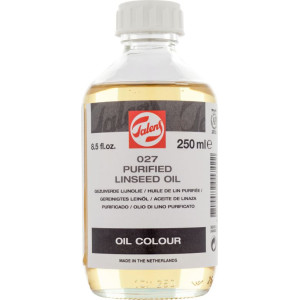 ΛΙΝΕΛΑΙΟ 250ML LINSEED OIL PURIFIED 027 TALENS