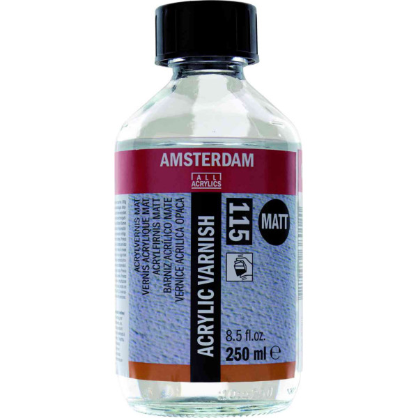 ΒΕΡΝΙΚΙ ΑΚΡΥΛΙΚΩΝ  250ML 115 MAT AMSTERDAM