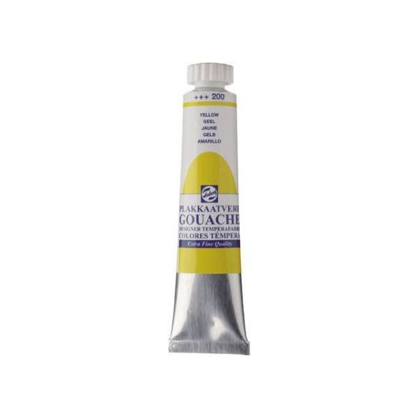GOUACHE ΤΕΜΠΕΡΑ 20ml 200 Yellow ROYAL TALENS