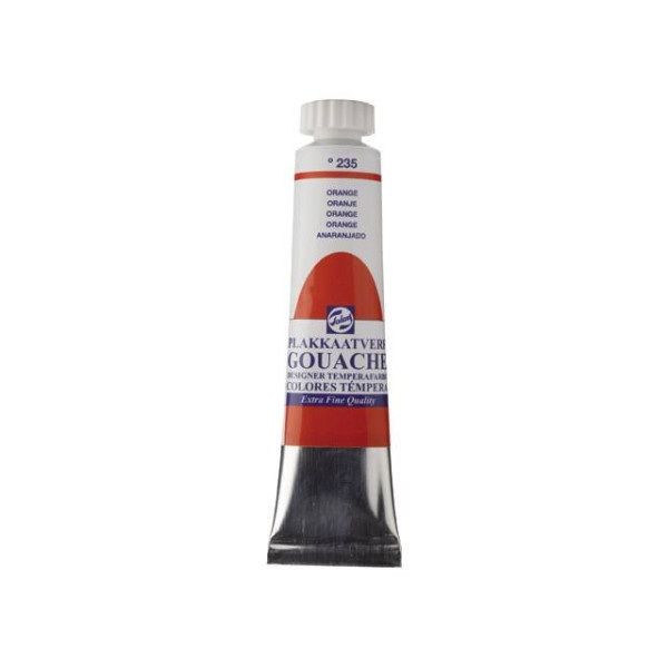 GOUACHE ΤΕΜΠΕΡΑ 20ml 235 Orange ROYAL TALENS