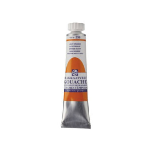 GOUACHE ΤΕΜΠΕΡΑ 20ml 236 Light Orange ROYAL TALENS