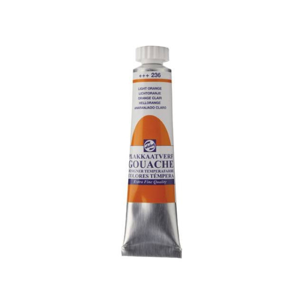 GOUACHE ΤΕΜΠΕΡΑ 20ml 236 Light Orange ROYAL TALENS