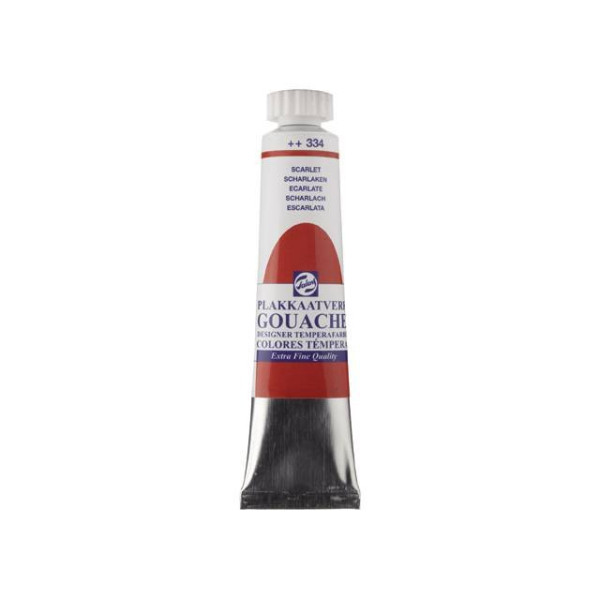GOUACHE ΤΕΜΠΕΡΑ 20ml 334 Scarlet ROYAL TALENS