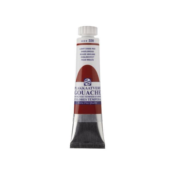 GOUACHE ΤΕΜΠΕΡΑ 20ml 339 Light Oxide Red ROYAL TALENS