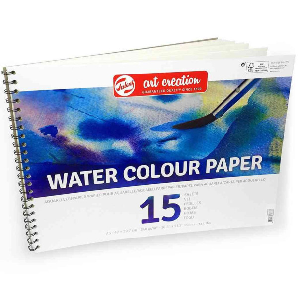 ΜΠΛΟΚ WATER COLOUR PAPER A3 240g 15 ΦΥΛΛΑ
