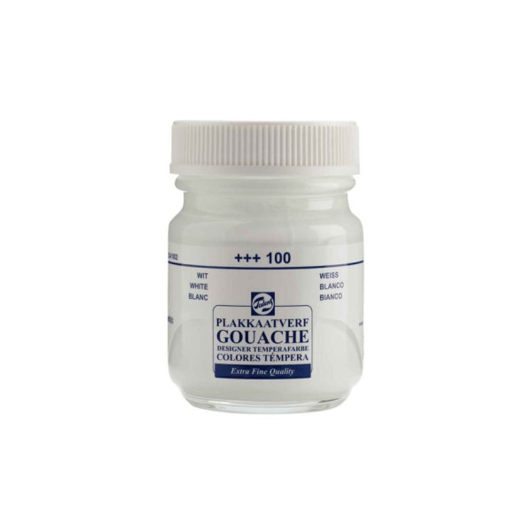 GOUACHE ΤΕΜΠΕΡΑ 50ml 100 White ROYAL TALENS