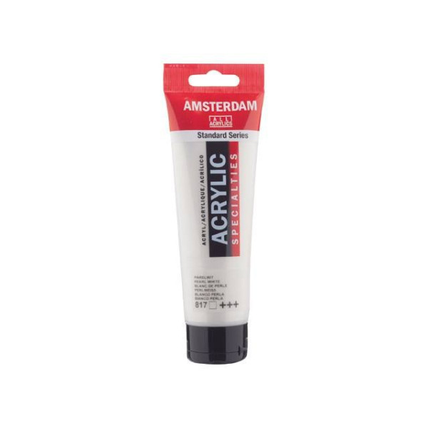 ΑΚΡΥΛΙΚΟ ΜΕΤΑΛΛΙΚΟ AMSTERDAM 120ml No.817 Pearl White