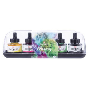 ΣΕΤ ΥΓΡΟ ΑΚΟΥΑΡΕΛΑΣ  ECOLINE ROYAL TALENS 5x30ml Primary