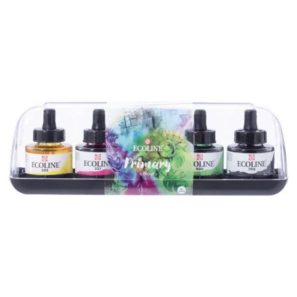 ΣΕΤ ΥΓΡΟ ΑΚΟΥΑΡΕΛΑΣ  ECOLINE ROYAL TALENS 5x30ml Primary