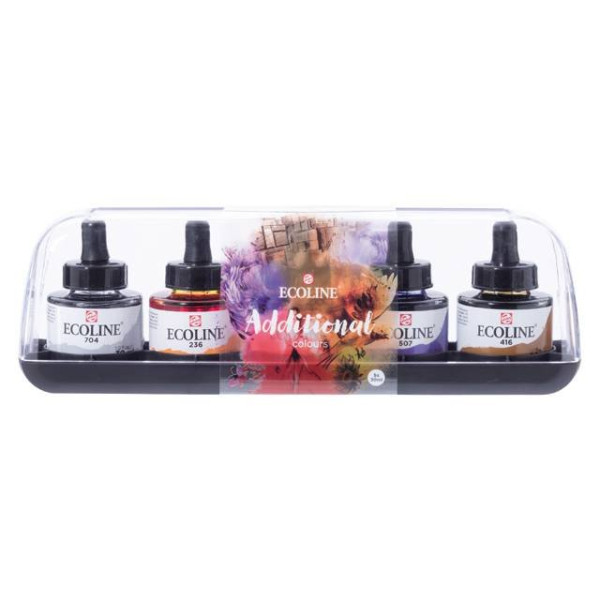 ΣΕΤ ΥΓΡΟ ΑΚΟΥΑΡΕΛΑΣ ECOLINE ROYAL TALENS 5x30ml Additional