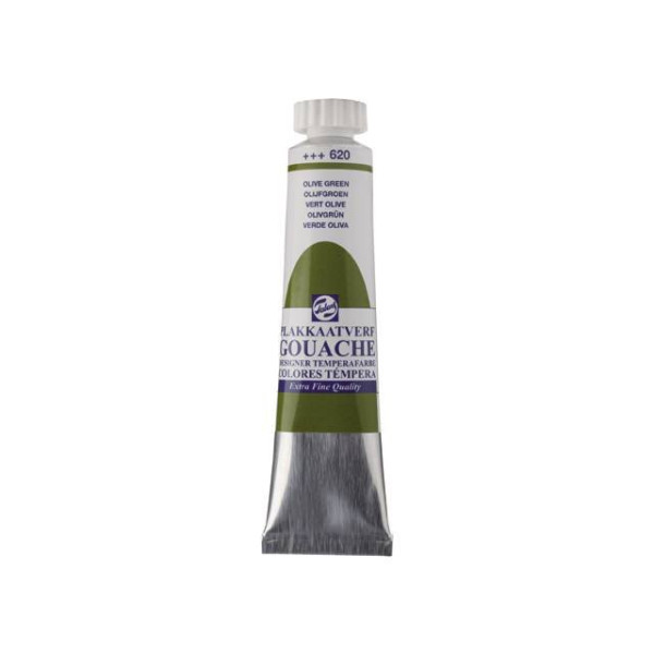 GOUACHE ΤΕΜΠΕΡΑ 20ml 620 Olive Green ROYAL TALENS