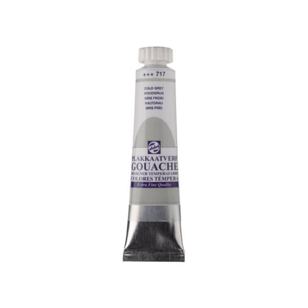 GOUACHE ΤΕΜΠΕΡΑ 20ml 717 Cold Grey ROYAL TALENS
