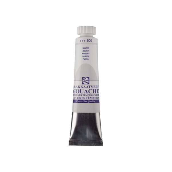 GOUACHE ΤΕΜΠΕΡΑ 20ml 800 Silver ROYAL TALENS