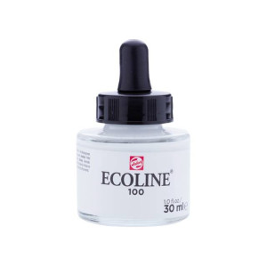 ECOLINE ROYAL TALENS 30ml 100 White