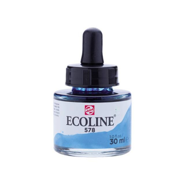 ECOLINE ROYAL TALENS 30ml 578 Sky Blue (Cyan)