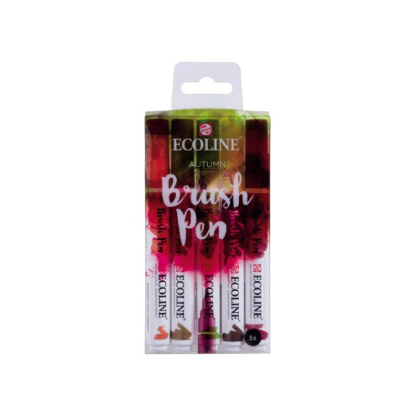 ECOLINE BRUSHPEN ROYAL TALENS ΣΕΤ 5TEM Autumn