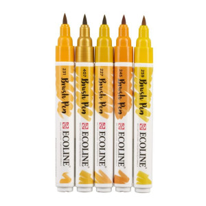 ECOLINE BRUSHPEN ROYAL TALENS ΣΕΤ 5TEM Earth
