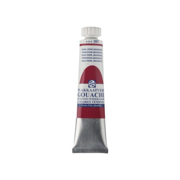 GOUACHE ΤΕΜΠΕΡΑ 20ml 397 Permanent Rose (Magenta) ROYAL TALENS