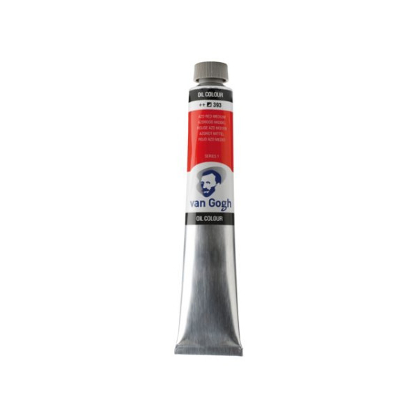 ΛΑΔΙΑ VAN GOGH 60ML S1 No. 393 Azo Red Medium