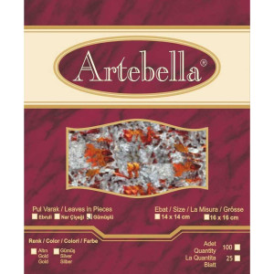 ΦΥΛΛΑ MULTI FLAKES (ΤΡΙΜΜΑΤΑ) ΕΠΑΡΓΥΡΩΜΕΝΟ ARTEBELLA ΦΥΛΛΑ MULTI FLAKES (ΤΡΙΜΜΑΤΑ) ΕΠΑΡΓΥΡΩΜΕΝΟ ARTEBELLA