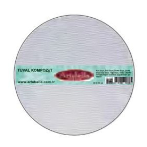 ΚΑΡΤΟΛΙΝΟ ΣΤΡΟΓΓΥΛΟ 30CM KTYTC030 ARTEBELLA
