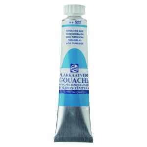 GOUACHE ΤΕΜΠΕΡΑ 20ml 522 Turquoise Blue ROYAL TALENS