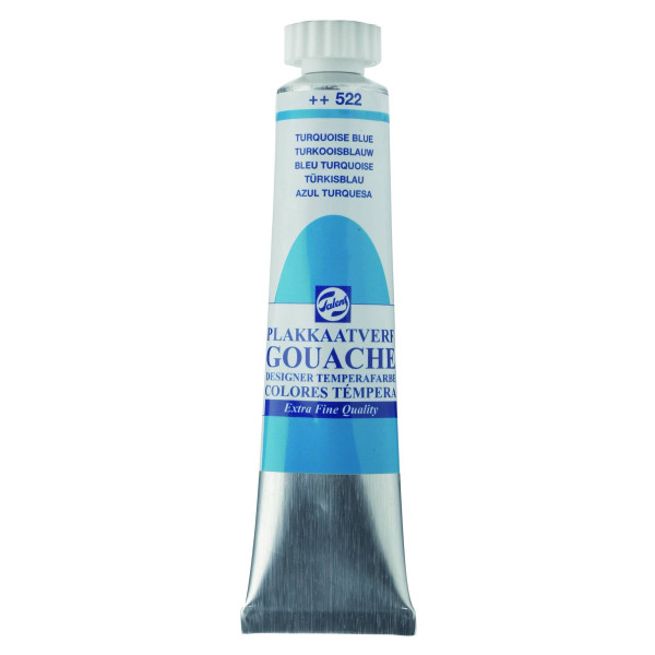 GOUACHE ΤΕΜΠΕΡΑ 20ml 522 Turquoise Blue ROYAL TALENS