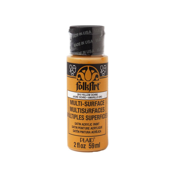 ΑΚΡΥΛΙΚΟ MULTI-SURFACE YELLOW OCHRE 59ML PLAID