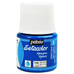 ΧΡΩΜΑ ΥΦΑΣΜΑΤΟΣ Cobalt Blue SETACOLOR OPAQUE 45ml