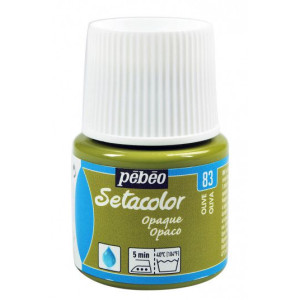 ΧΡΩΜΑ ΥΦΑΣΜΑΤΟΣ Olive SETACOLOR OPAQUE 45ml