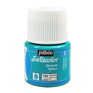ΧΡΩΜΑ ΥΦΑΣΜΑΤΟΣ Turquoise SETACOLOR OPAQUE 45ml