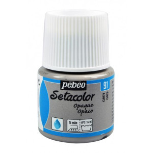 ΧΡΩΜΑ ΥΦΑΣΜΑΤΟΣ Grey SETACOLOR OPAQUE 45ml