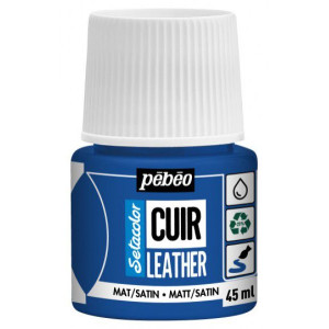 ΧΡΩΜΑ ΓΙΑ ΔΕΡΜΑΤΑ  ULTRA BLUE SETACOLOR LEATHER  45ML